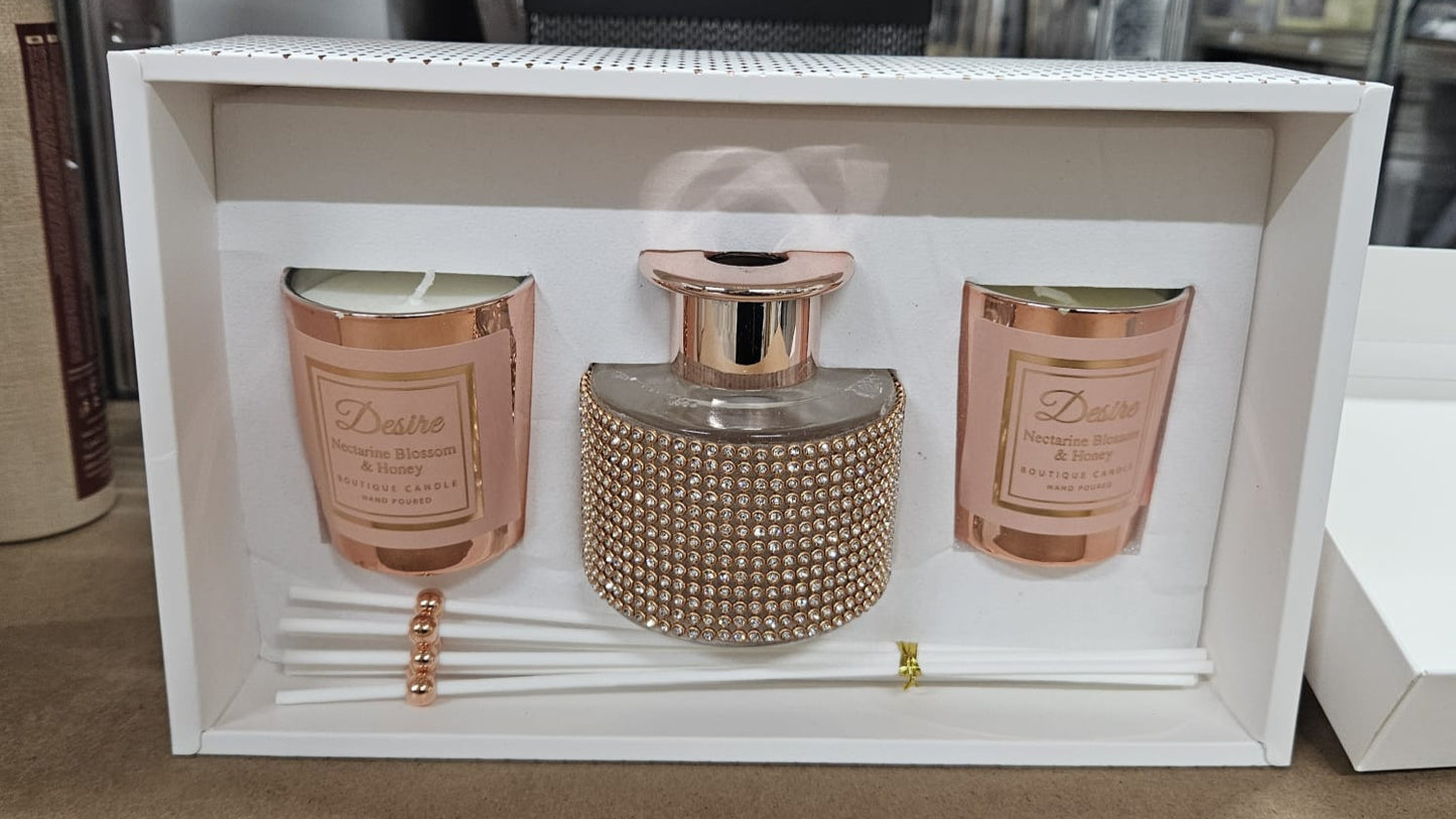 Boutique Diffuser & Candle Gift Set
