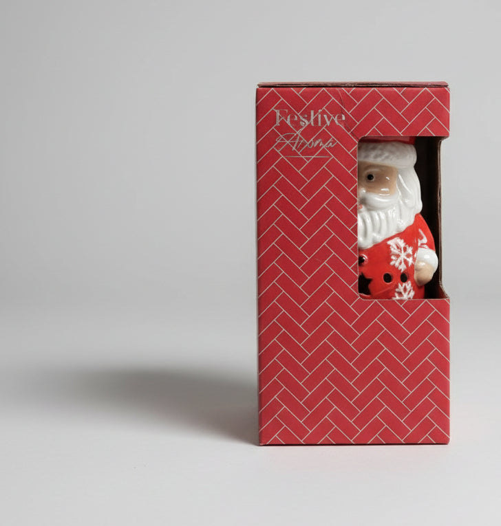 Christmas oil burner and wax melt warmer - Santa or Snowman