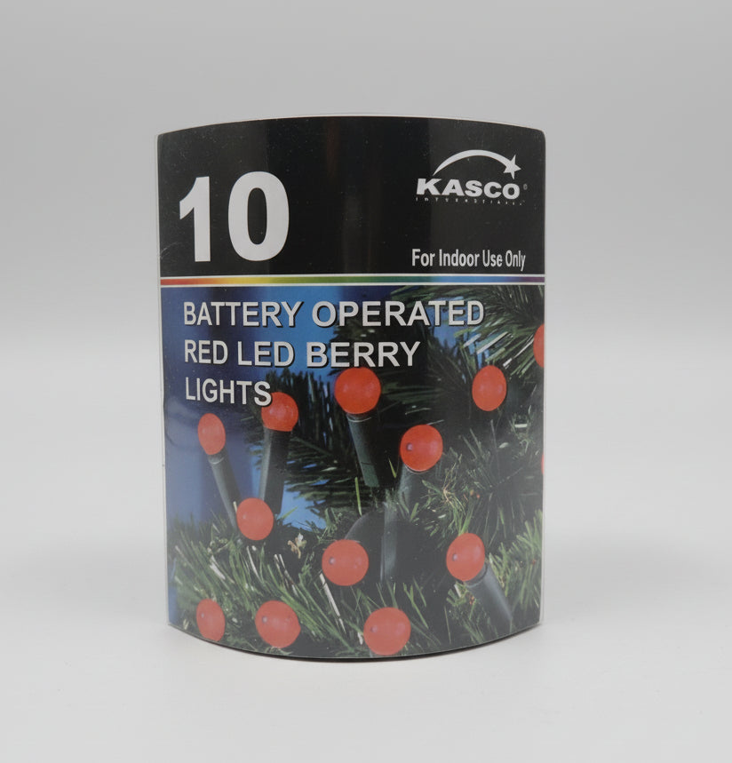 Christmas String Lights Indoor Battery Operated - 10 Lights