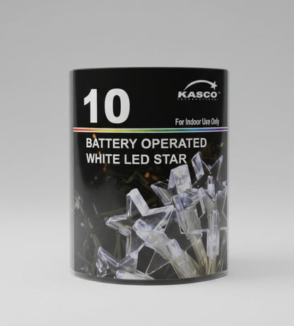 Christmas String Lights Indoor Battery Operated - 10 Lights