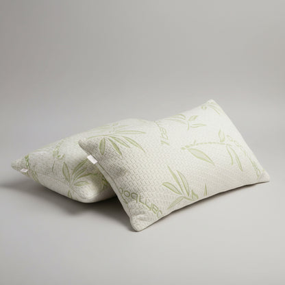 2 Pack Bamboo Memory Foam Pillows