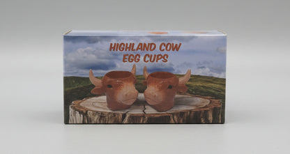 Ceramic Salt & Pepper Shakers Set Highland Coo Cow Shaped Tableware Accessories