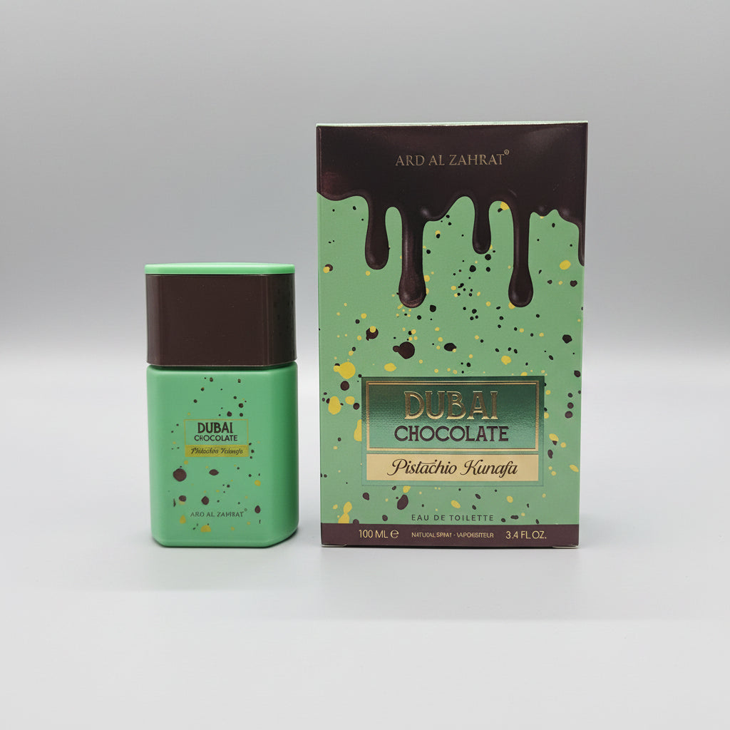 Dubai Chocolate Pistachio Kunafa Perfume 100ml EDT Ard Al Zahrat Unisex