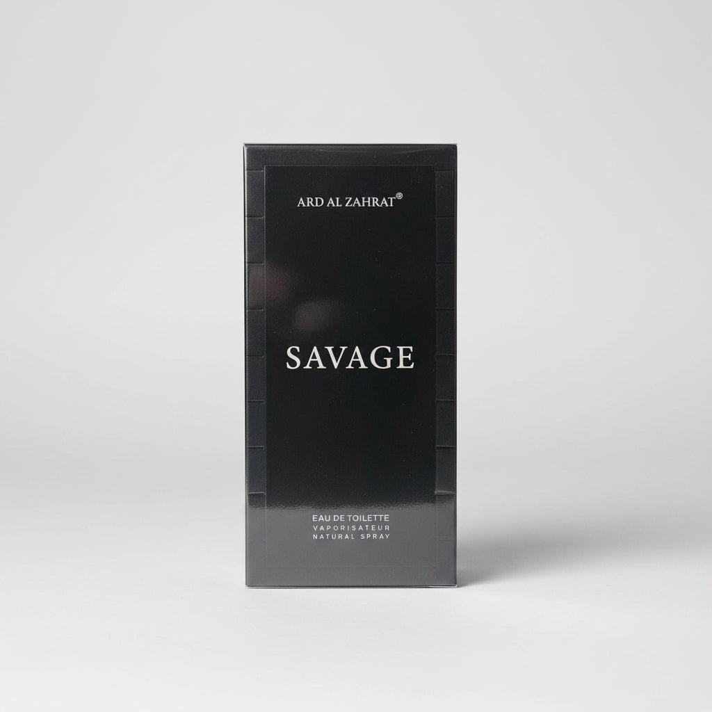 Ard Al Zahrat Savage Eau De Toilette 100ml – Bold Men’s Fragrance
