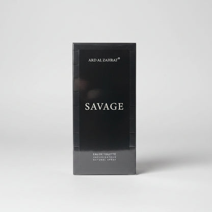 Ard Al Zahrat Savage Eau De Toilette 100ml – Bold Men’s Fragrance