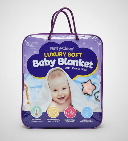 Fluffy Cloud Baby Blanket