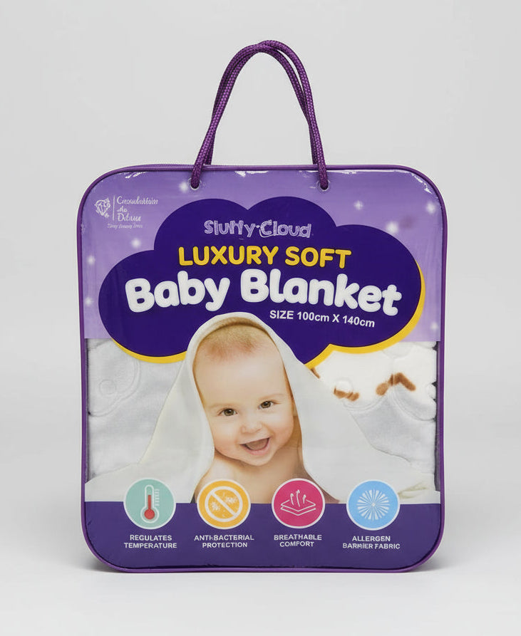 Fluffy Cloud Baby Blanket