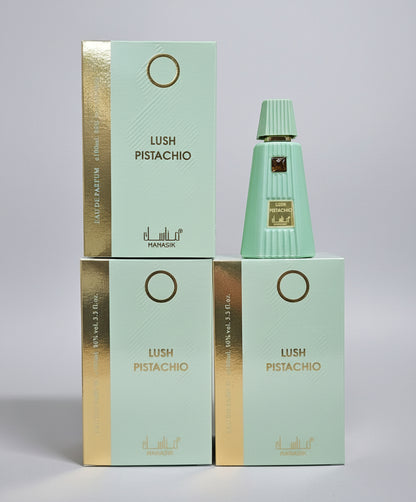 Lush Pistachio 100ml Eau De Parfum by Manasik