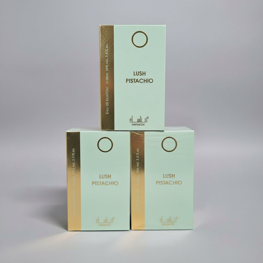 Lush Pistachio 100ml Eau De Parfum by Manasik