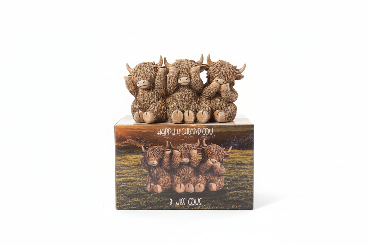 Highland Cow Ornaments