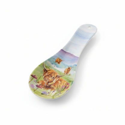 Highland Cow Fine China Kitchen Set