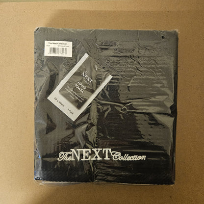 Packs of 2 Embroidered Cotton Towels