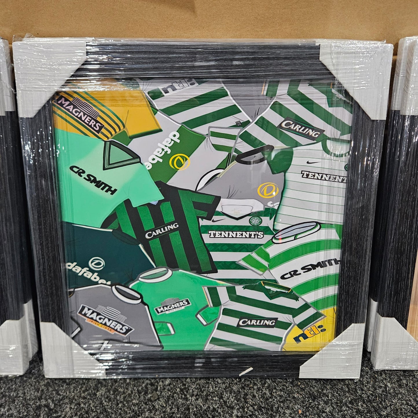 Old Firm - Rangers FC and Celtic FC Prints 47 x47 cm
