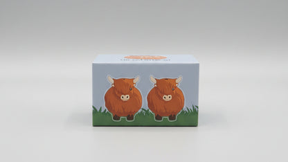 Highland Coo Salt & Pepper Set by Puckator