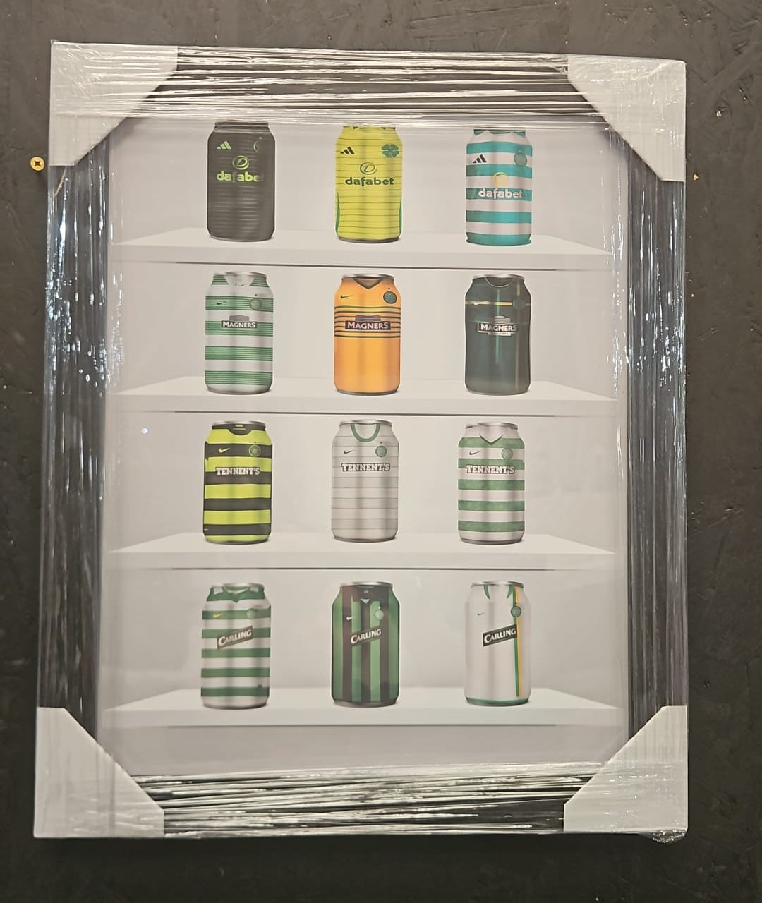 Old Firm - Rangers FC and Celtic FC Prints 47 x47 cm