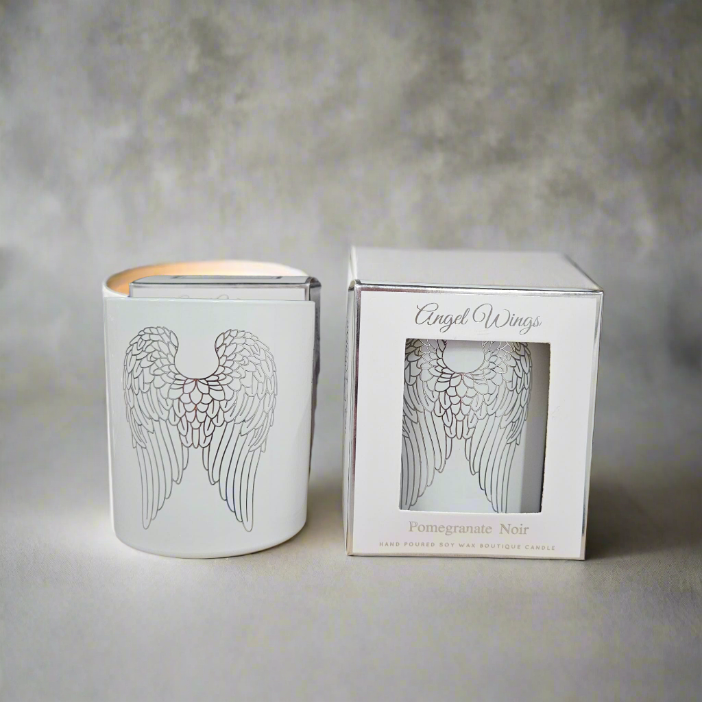 Hand Poured Soy Wax Boutique Candle - Angel Wings