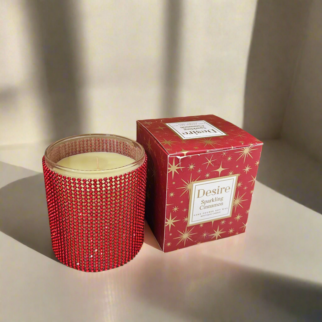 Hand Poured Soy Wax Boutique Candle - Christmas Sparkle