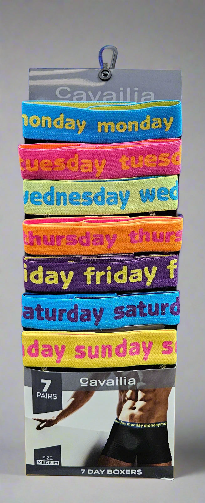 7PK "WEEKDAYS" Classic Boxer Shorts