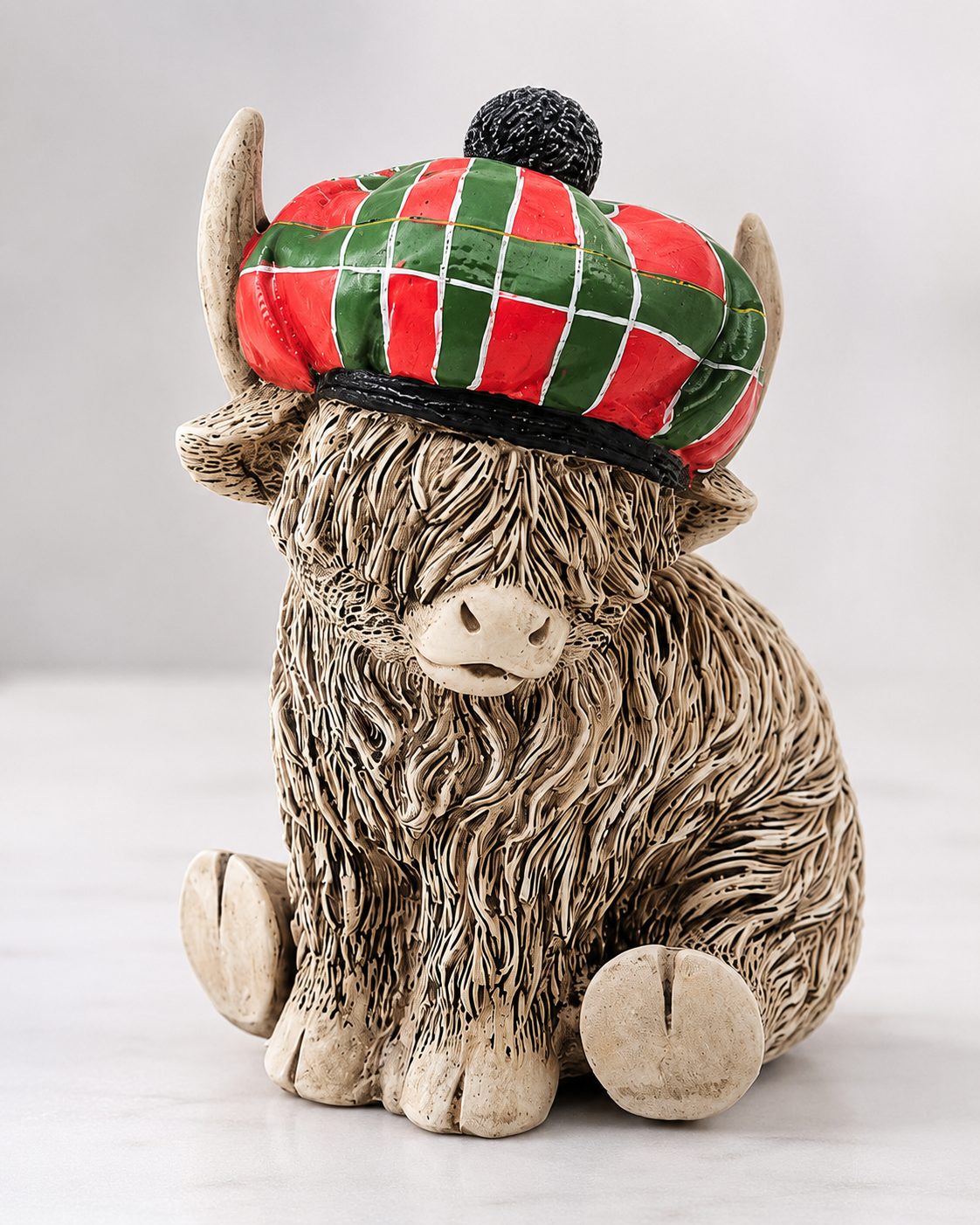 Happy Highland Cow Ornaments