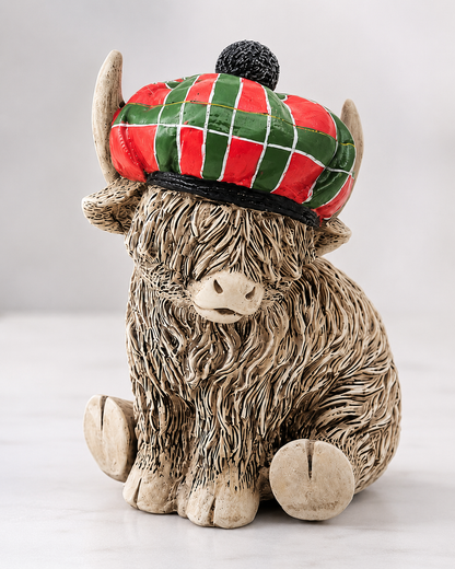 Happy Highland Cow Ornaments