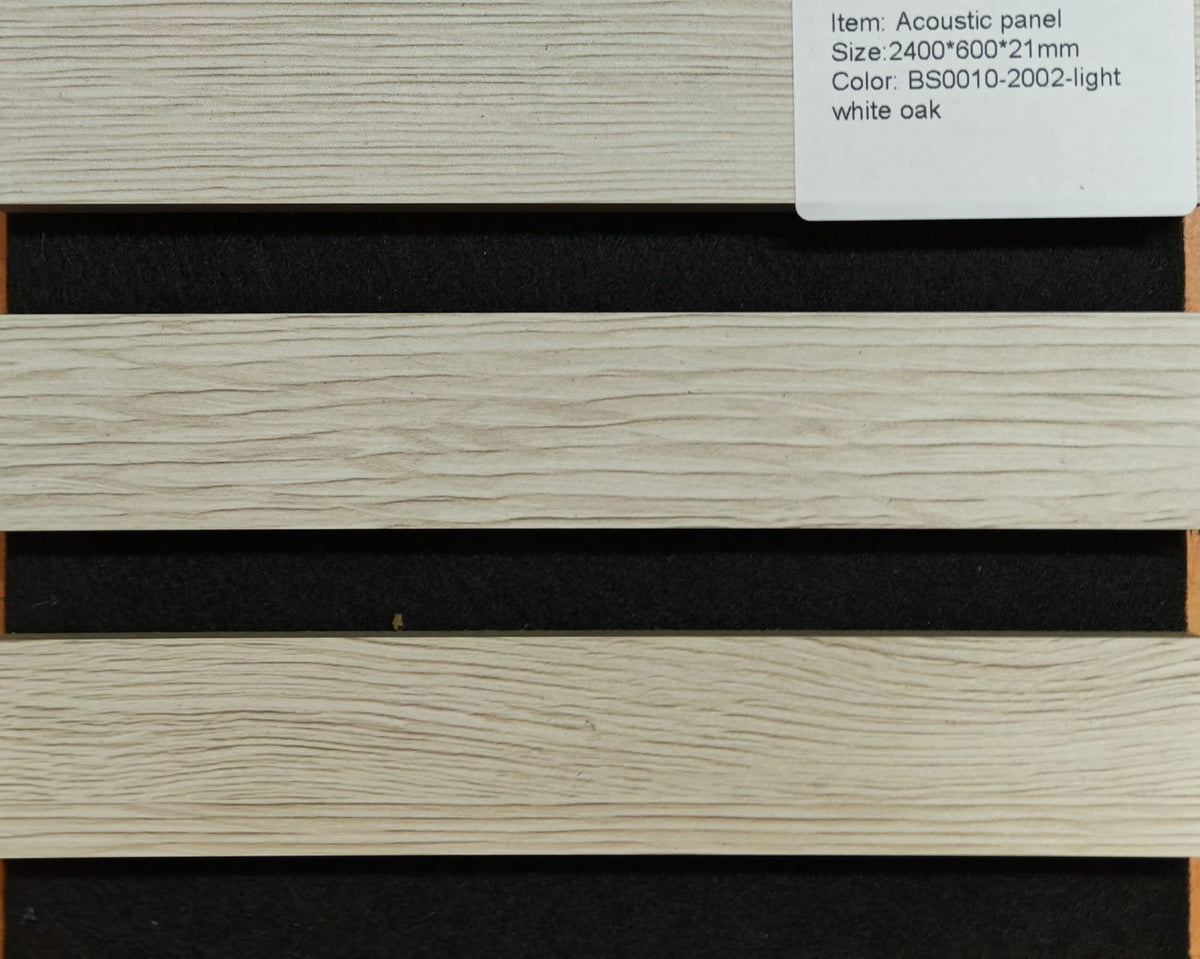Acoustic Wall Panels 2400mm x 600mm