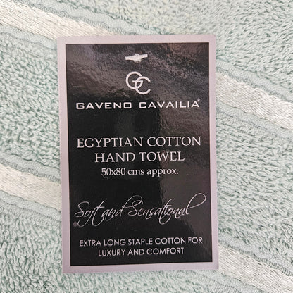 Satin Stripe Egyptian Cotton Hand Towel 50 x 80cm