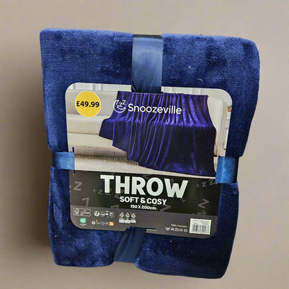 Cloudy Flannel Throw 150 x 200cm