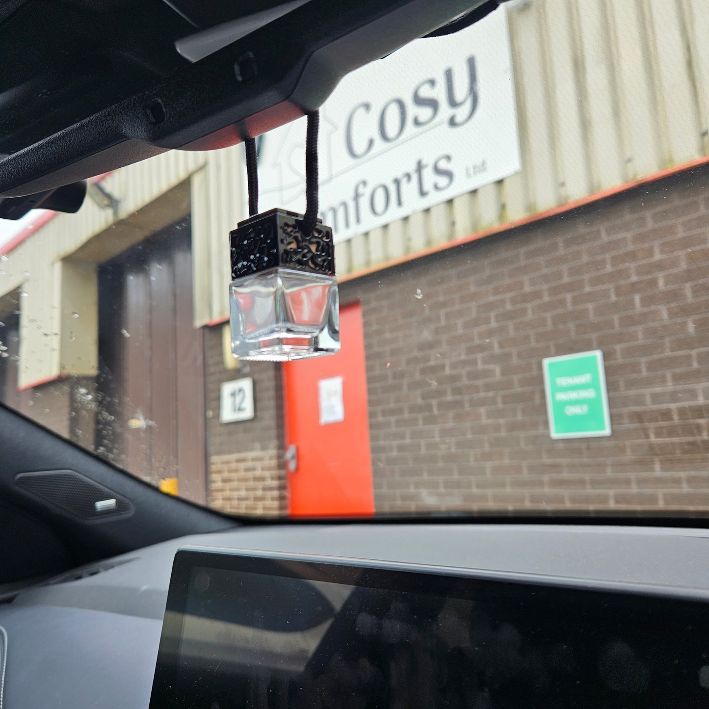 Hanging Car Air Freshener Bottles