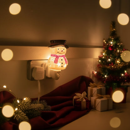 Christmas oil burner and wax melt warmer - Santa or Snowman