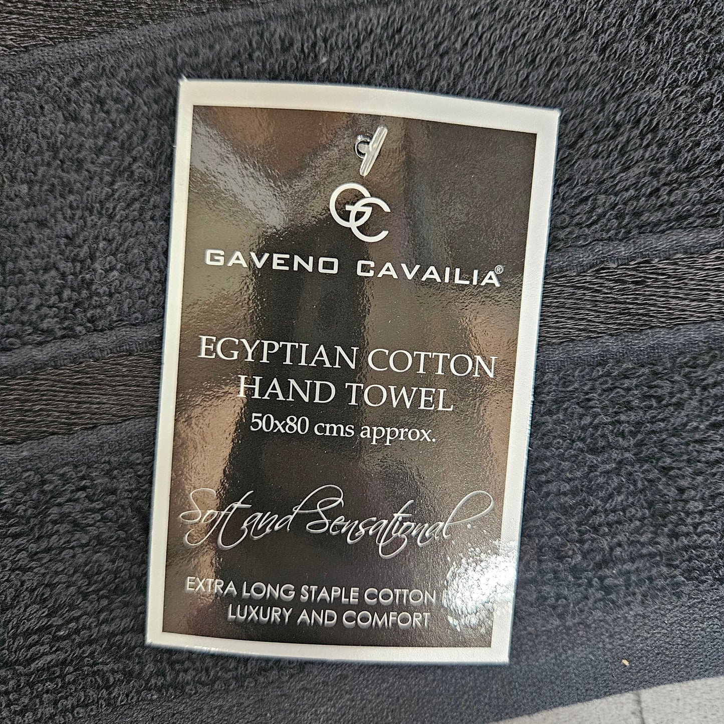Satin Stripe Egyptian Cotton Hand Towel 50 x 80cm
