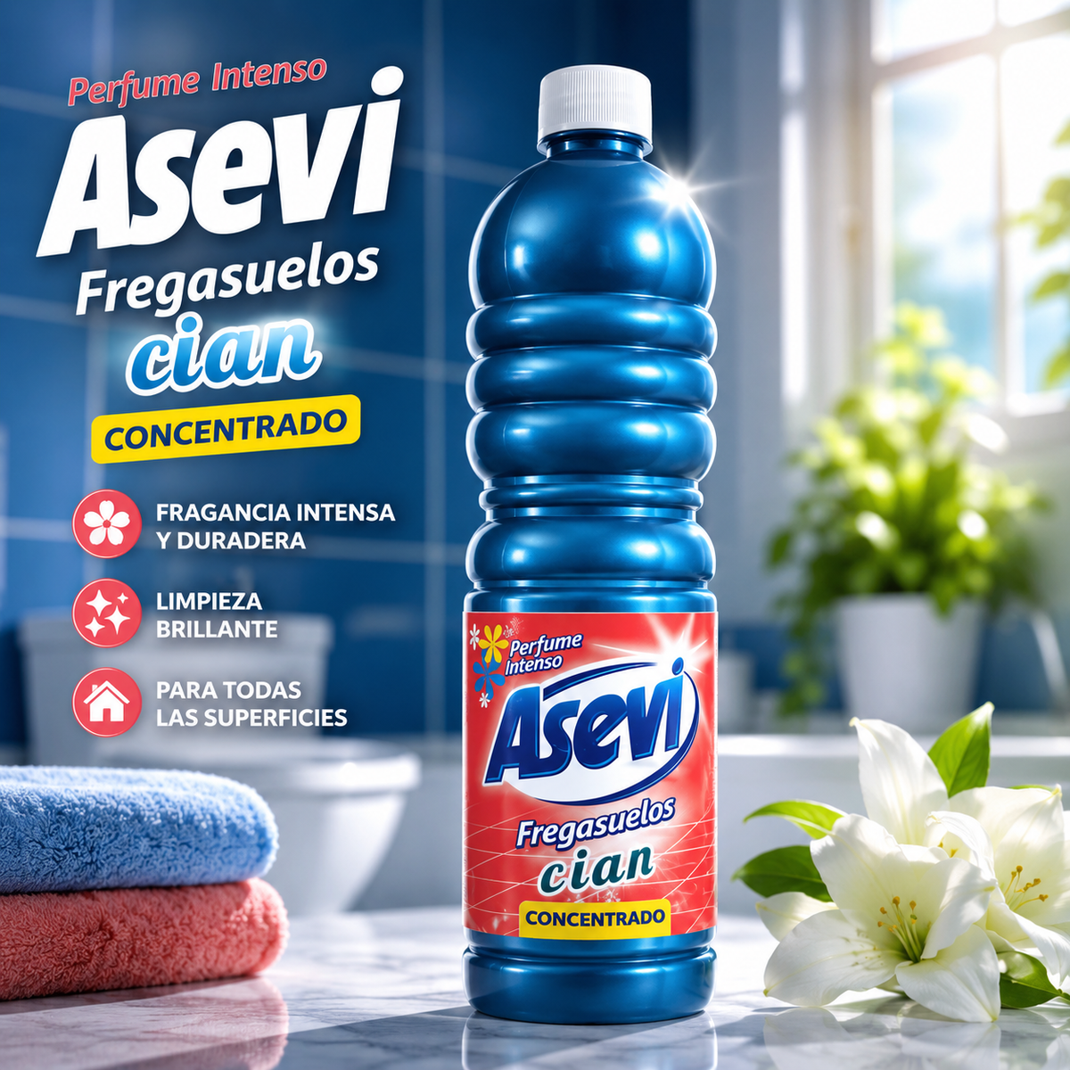 Asevi Fregasuelos Concentrado - Spanish Cleaning Products