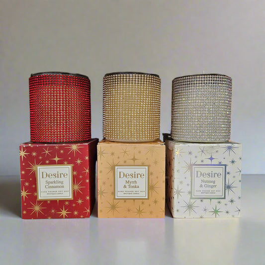 Hand Poured Soy Wax Boutique Candle - Christmas Sparkle