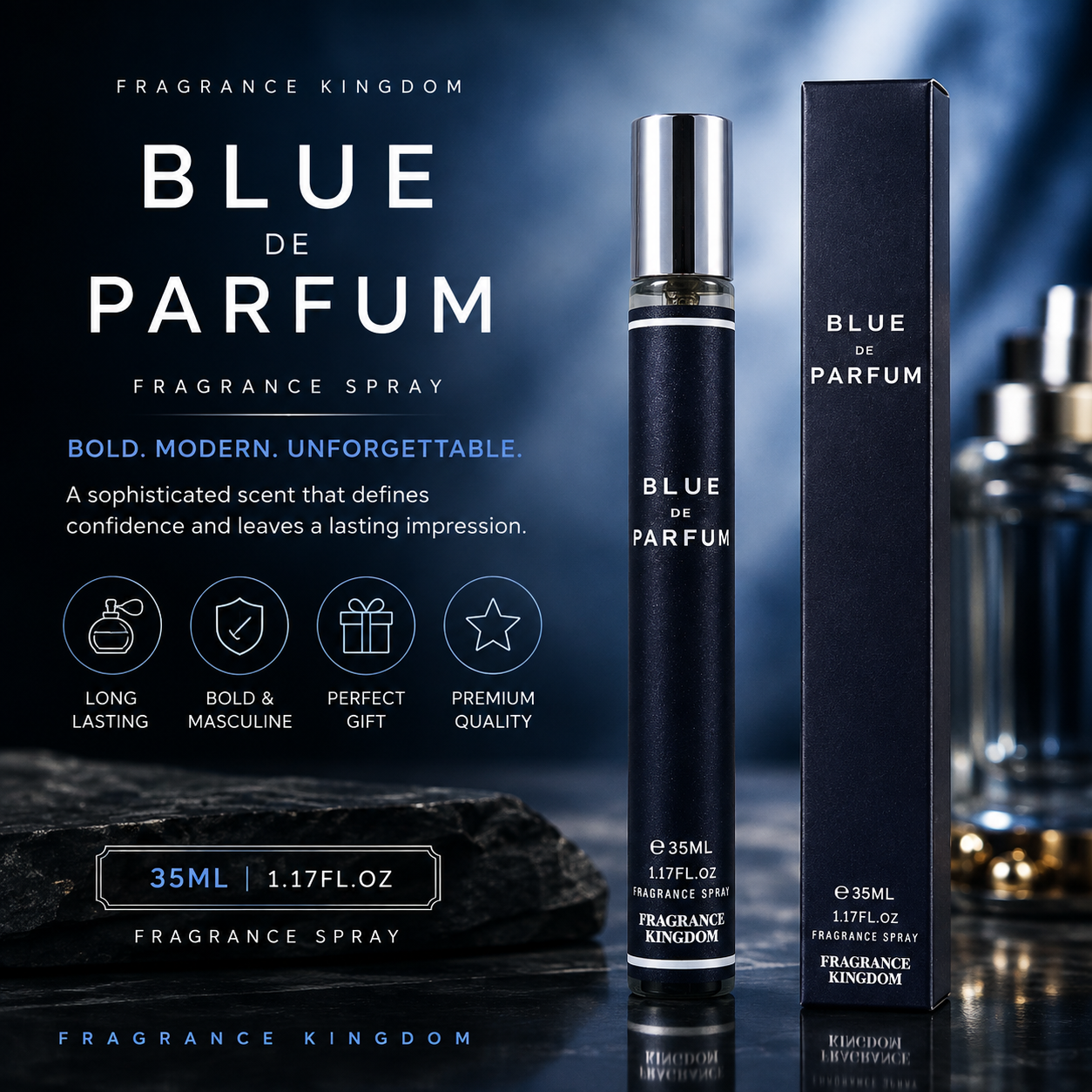 35ml Parfum Fragrance Sprays - For Men & Women