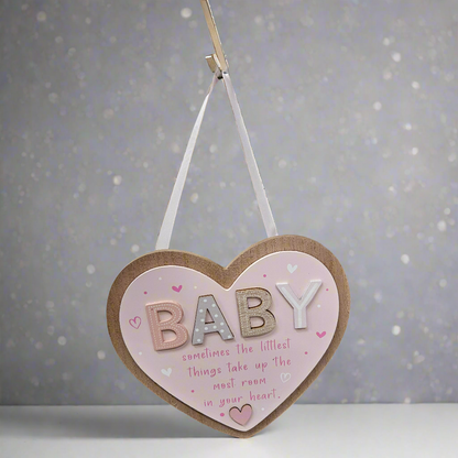 Baby Hanging Plaque