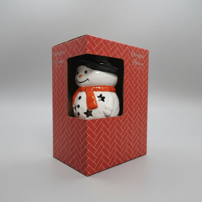 Christmas oil burner and wax melt warmer - Santa or Snowman