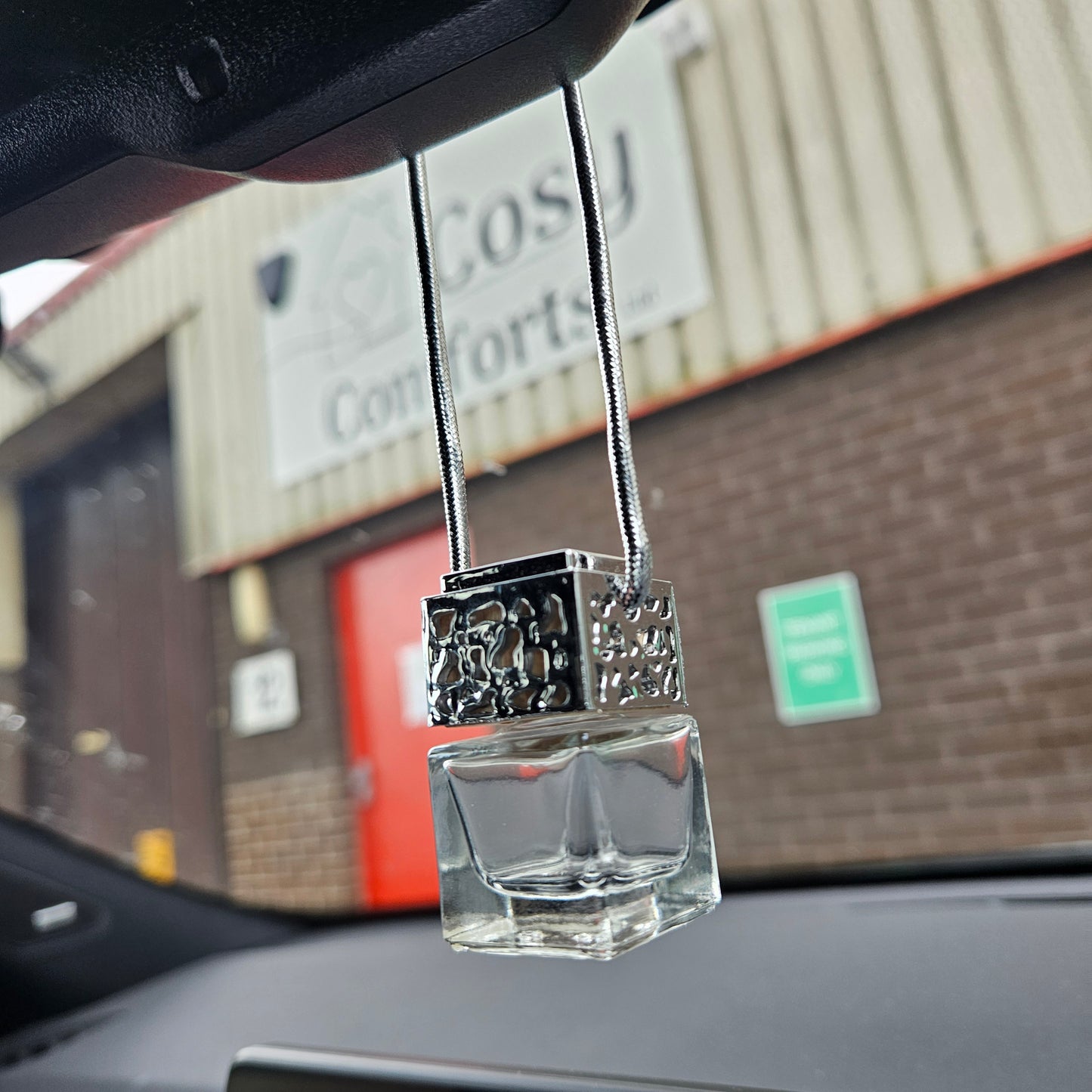 Hanging Car Air Freshener Bottles