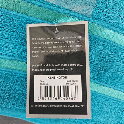 Satin Stripe Egyptian Cotton Hand Towel 50 x 80cm